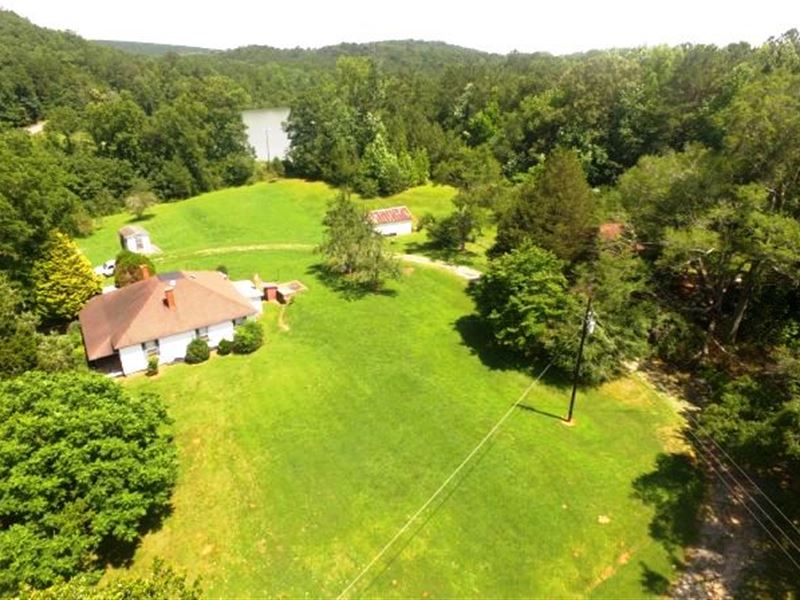 79 Acres with 2 Houses and 3 Creek : Ashland : Clay County : Alabama