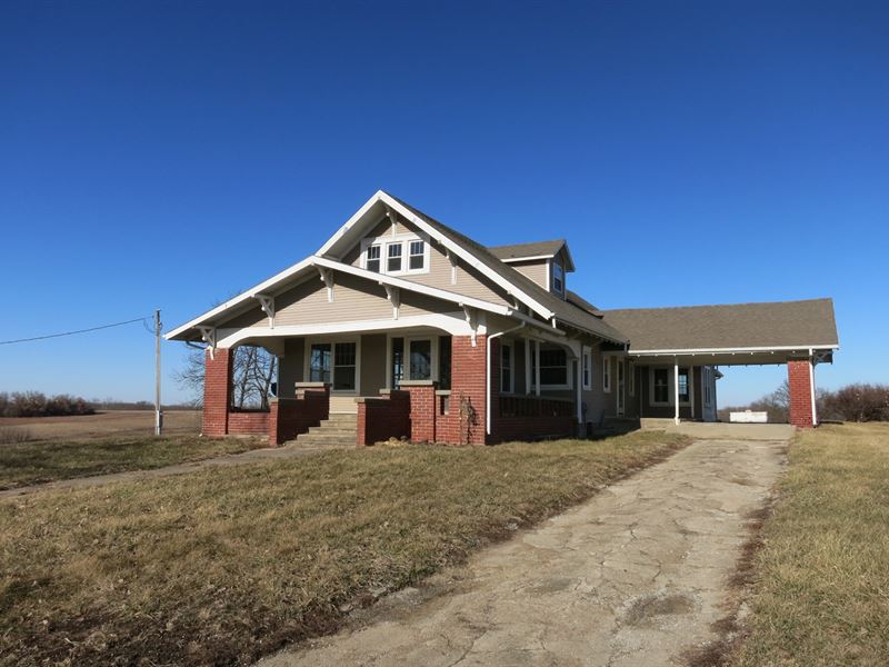 Country Home & Acreage NW Missouri Land for Sale in Bethany, Harrison