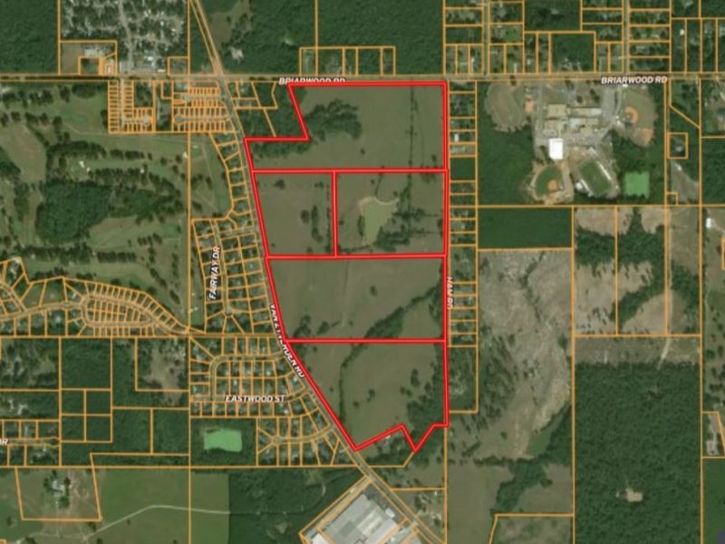 34 Acres Tract 1 in Lauderdale : Meridian : Lauderdale County : Mississippi