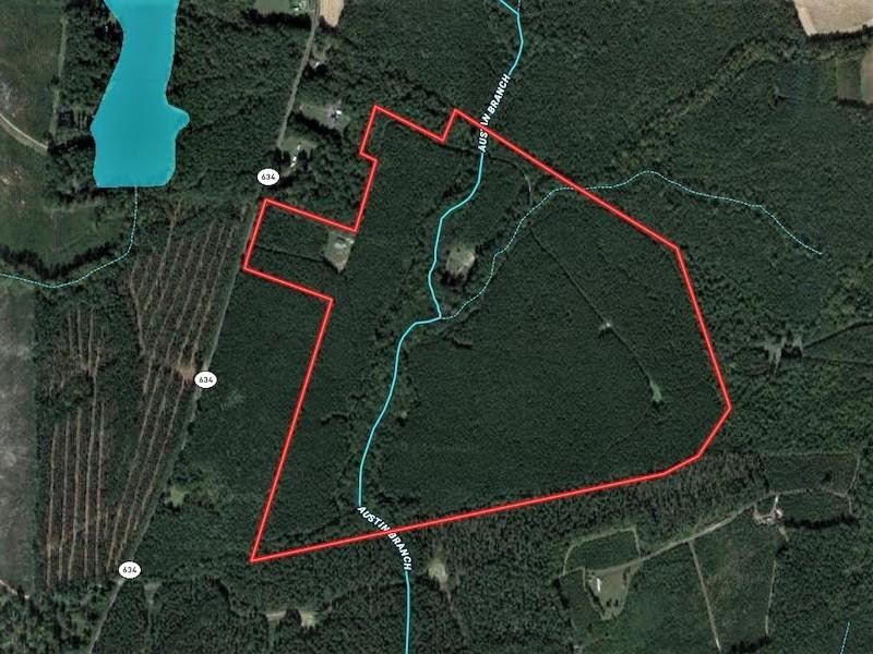 129.82 Acres : Waverly : Sussex County : Virginia