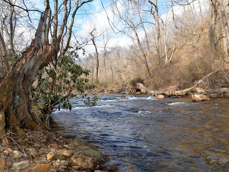 Land on Mitchell River in Dobson : Dobson : Surry County : North Carolina