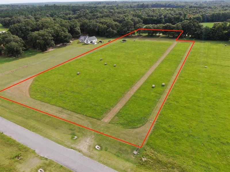Beautiful Cleared Five Acre Tract : Madison : Madison County : Florida