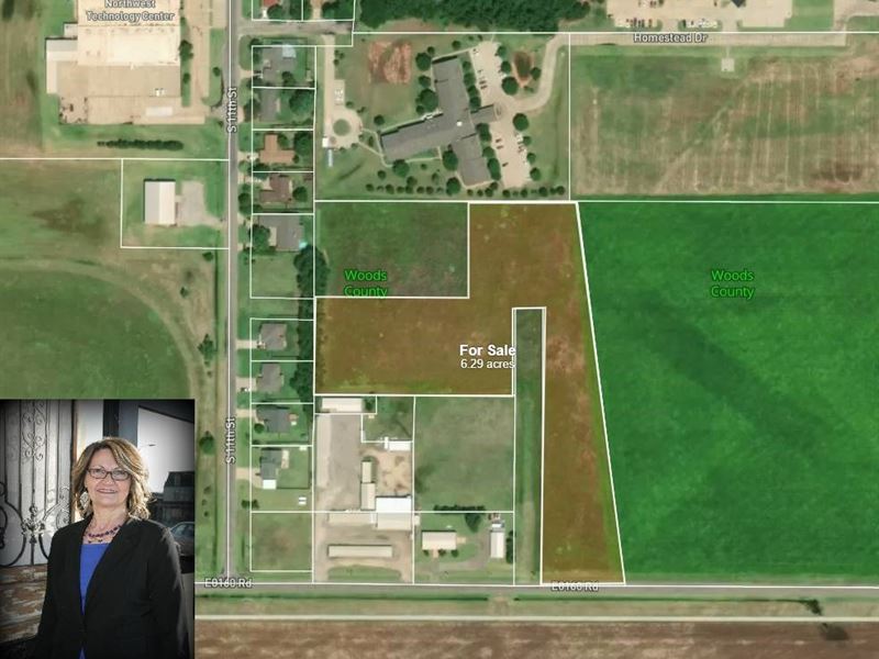 Various Lots Platted Residential : Alva : Woods County : Oklahoma
