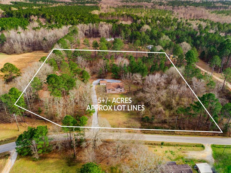 Remodeled Brick Home On 5 Acres : Madison : Morgan County : Georgia