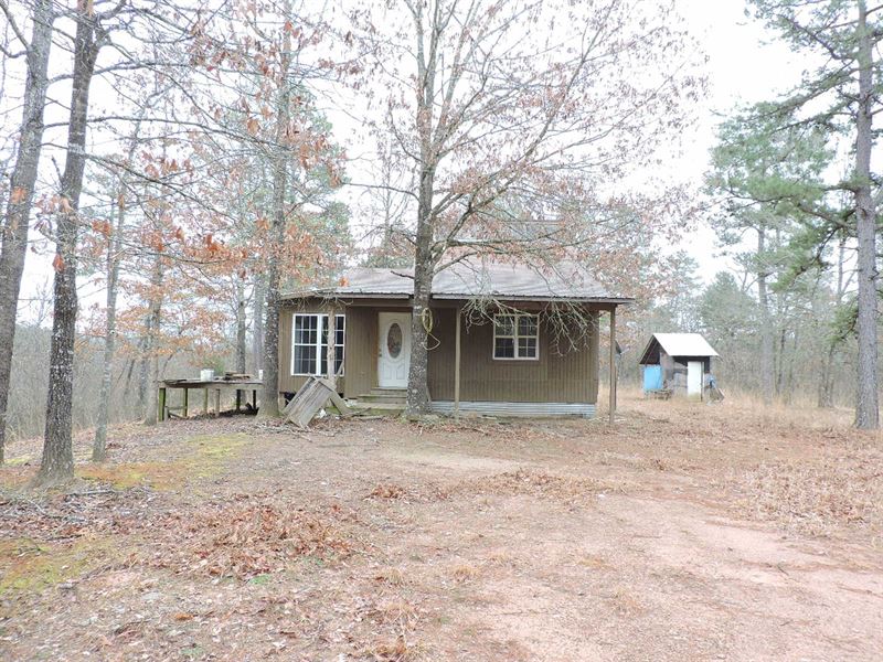 Cabin 2 Acres Close To Lake Hinkle Land for Sale in Waldron, Scott