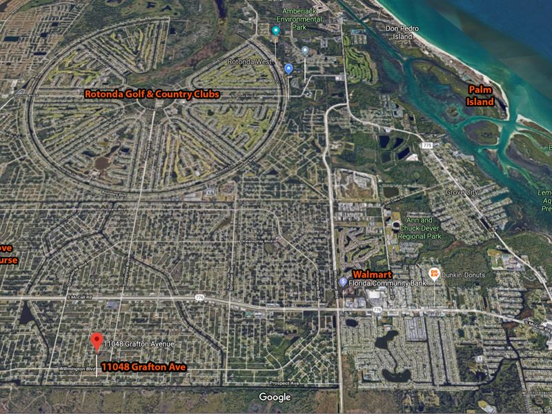 Englewood, Florida Land Near Beach : Englewood : Charlotte County : Florida