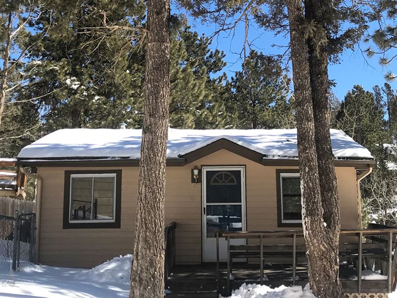 Mountain Cabin With Garage For Sale Land for Sale in Woodland Park