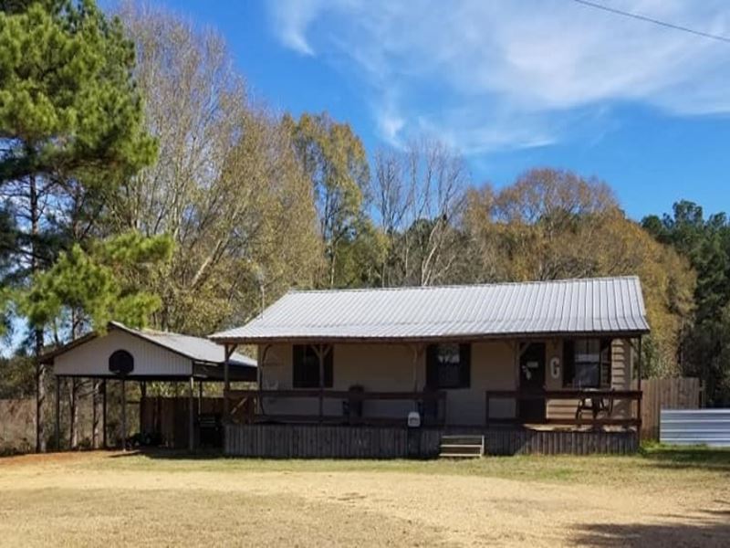 1.92 Acres with A Home in Lawrence : Ruth : Lawrence County : Mississippi