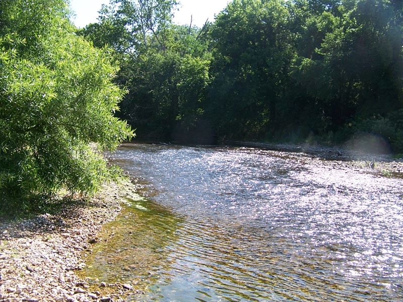 Crooked Creek in Arkansas Ozarks, Land for Sale in Arkansas, 193721