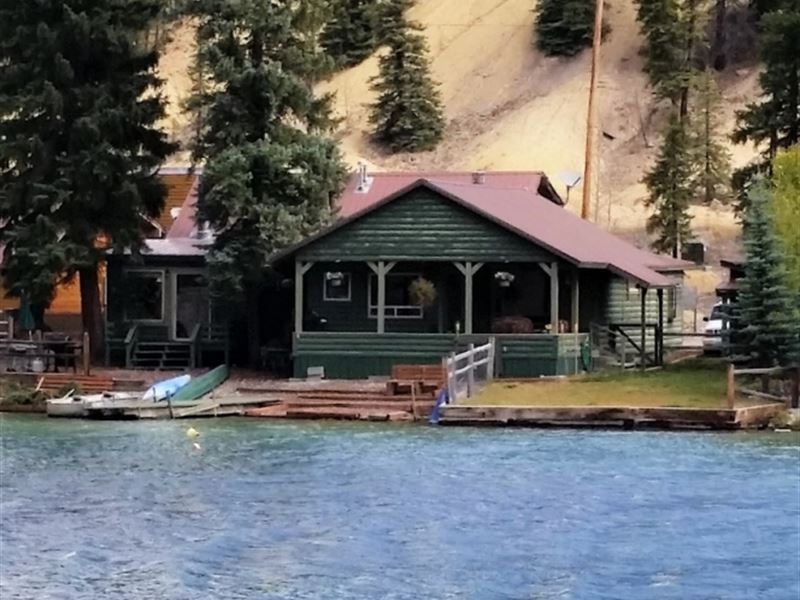 Cabin On Lake San Cristobal : Lake City : Hinsdale County : Colorado