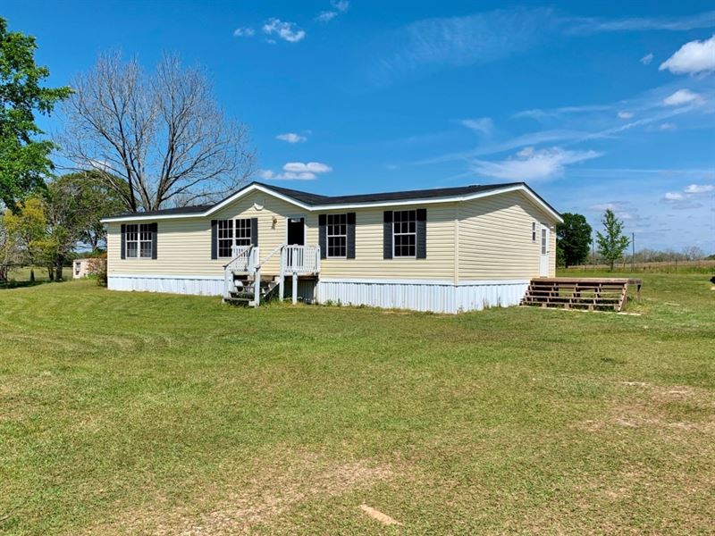 4B/2B Mobile Home 1 Acre Land for Sale in Alabama, 194275