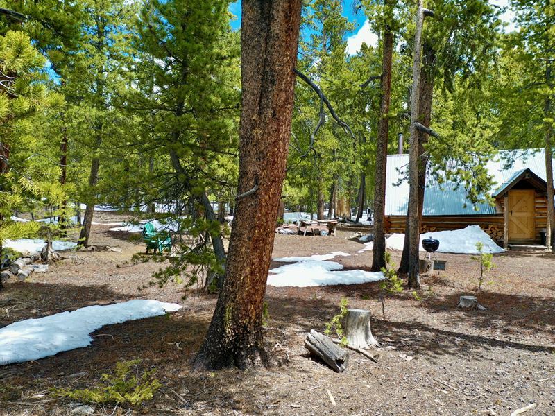 Mountain Hunting Cabin On 9 Acres Land for Sale in Gunnison, Gunnison