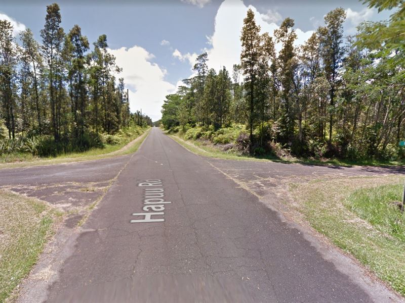 Beautiful Nanawale Estates Lot, HI : Pahoa : Hawaii County : Hawaii