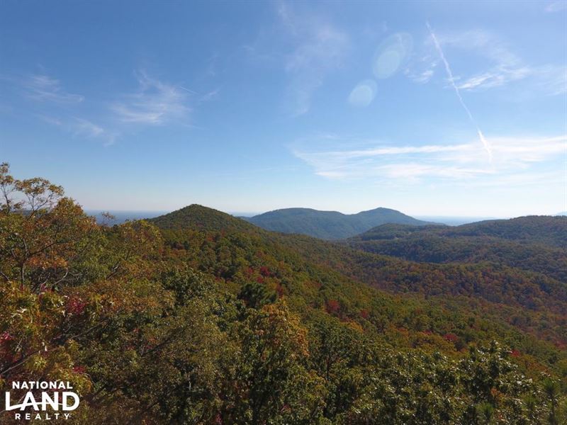 Panoramic Views From Multiple Knoll : Black Mountain : Buncombe County : North Carolina