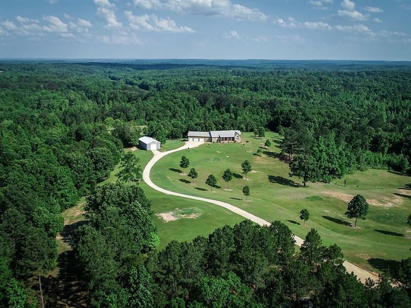 Luxury Country Home Acreage Tn, Big : Enville : Chester County : Tennessee