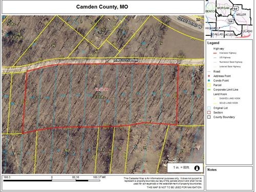 10 Lots 2+ Acres Macks Creek : Macks Creek : Camden County : Missouri