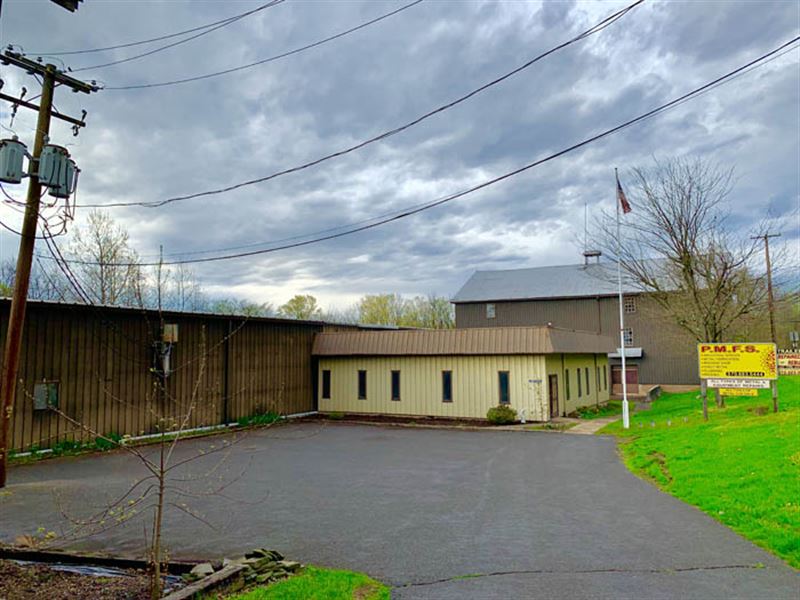 Industrial Mfg Real Estate for Sale : Orangeville : Columbia County : Pennsylvania