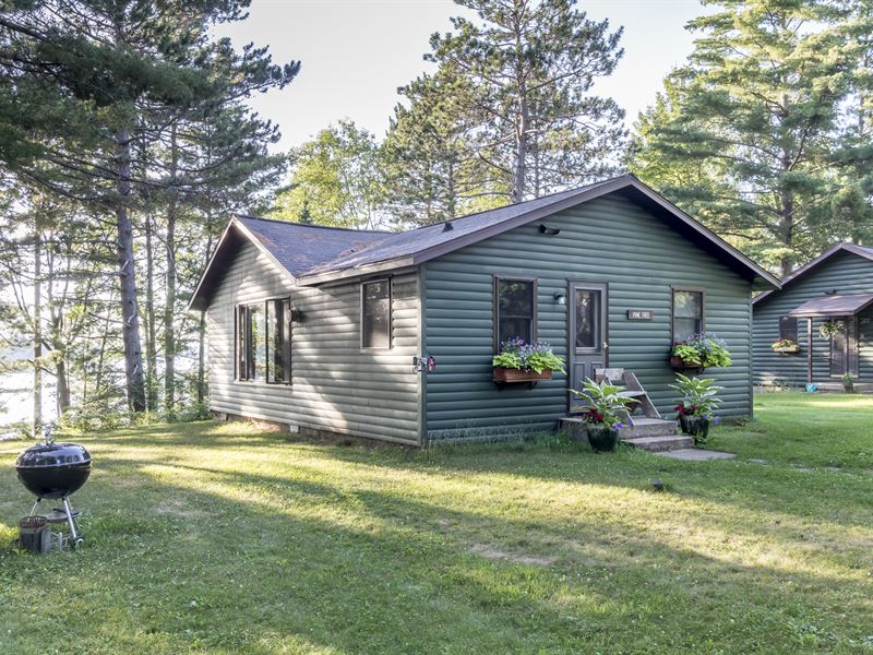 2 Cabins On Plum Lake Land for Sale in Plum Lake, Vilas County
