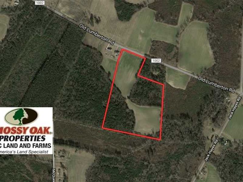 25.5 Acres of Farm And Hunting Lan Land for Sale in Whiteville