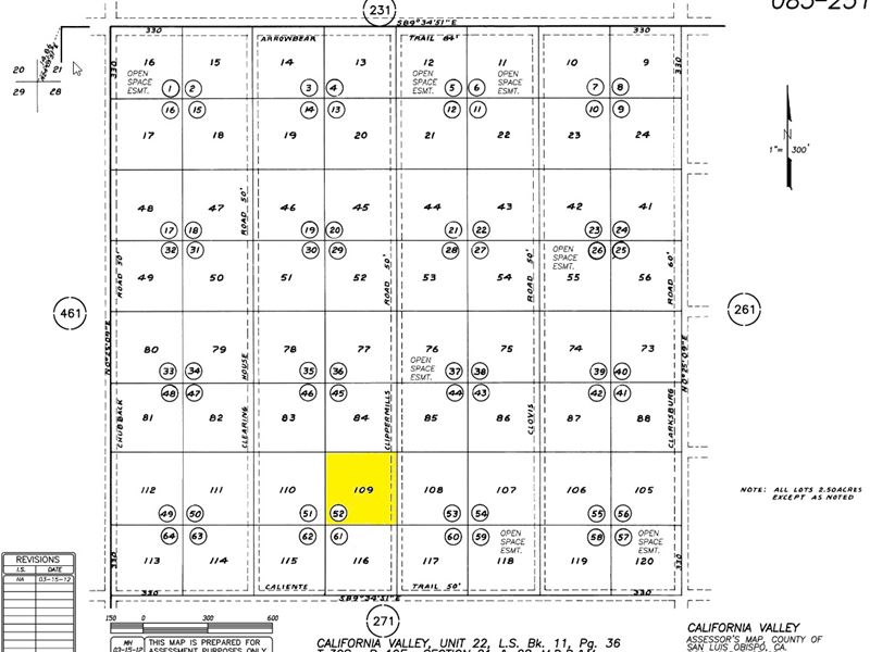 2.62 Ac San Luis Obispo County, CA : Callender : San Luis Obispo County : California