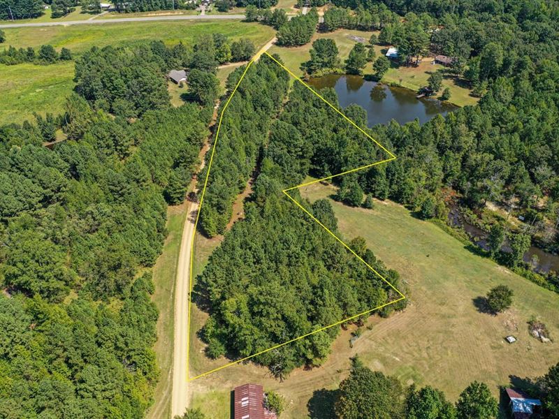Choctaw County 3.26 Acre Homesite : Ackerman : Choctaw County : Mississippi