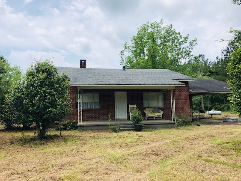 Home And 5 Acres / Tylertown / MS Land for Sale in Tylertown