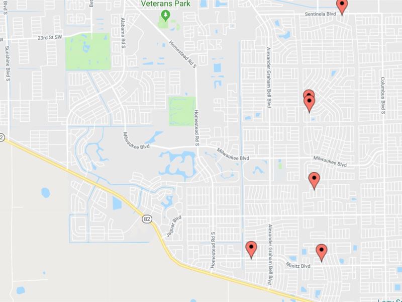 Wholesale 6 Lot Package In 33974 Land for Sale by Owner in Lehigh