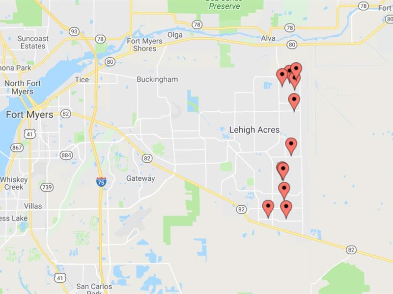 homes for sale leigh high acres florida