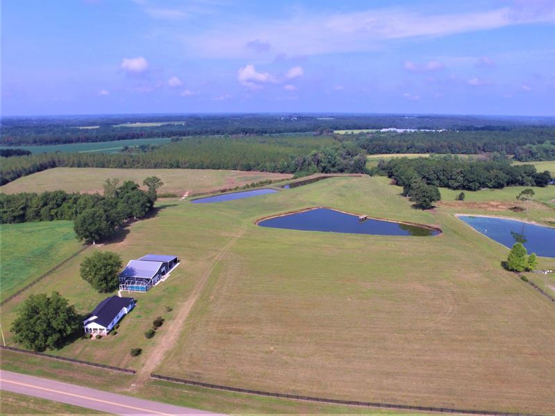 Farm, Home, Barn, Ponds, Pasture : Kinston : Coffee County : Alabama
