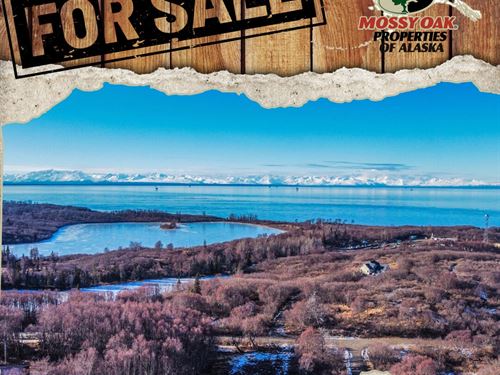 1.92 Acre Corner Lot, A View : Nikiski : Kenai Peninsula Borough : Alaska