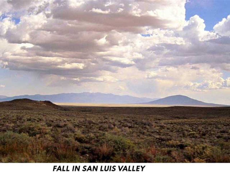 Scenic San Luis Valley : San Luis : Costilla County : Colorado