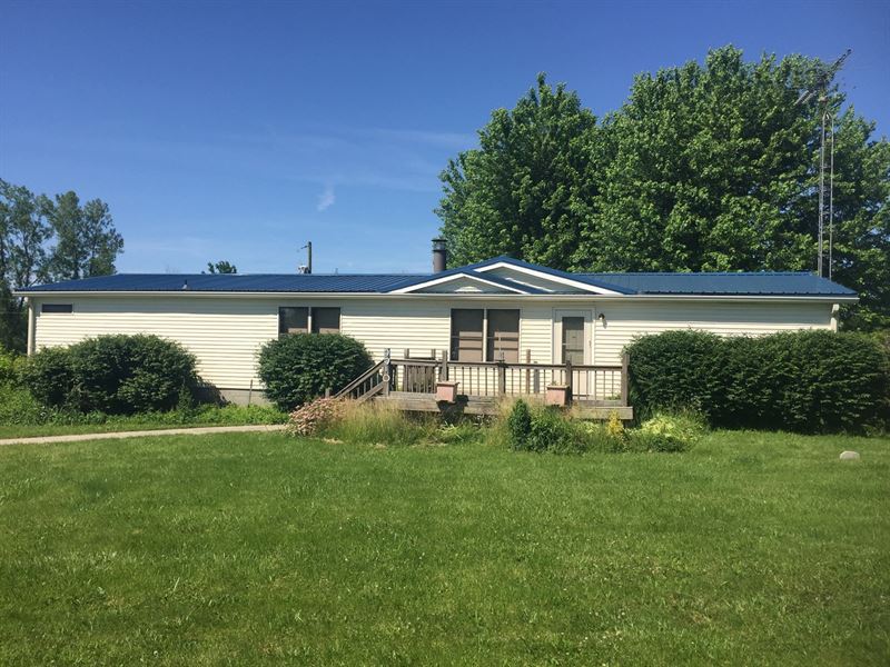 Country Home Losantville, IN Land for Sale in Losantville, Randolph