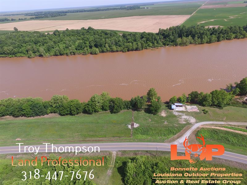 Waterfront Lot On Red River Land for Sale in Marksville, Avoyelles Parish, Louisiana 204708