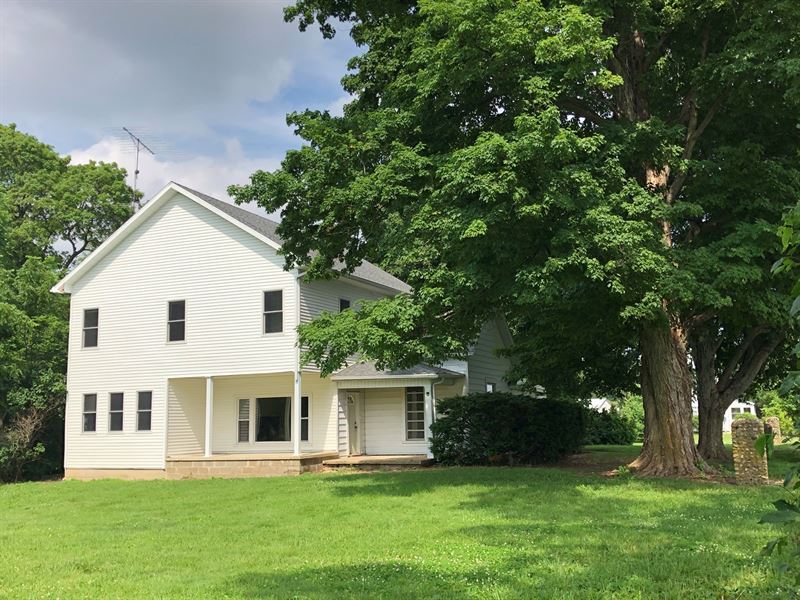 Country Home For Sale Farmland Land for Sale in Farmland, Randolph