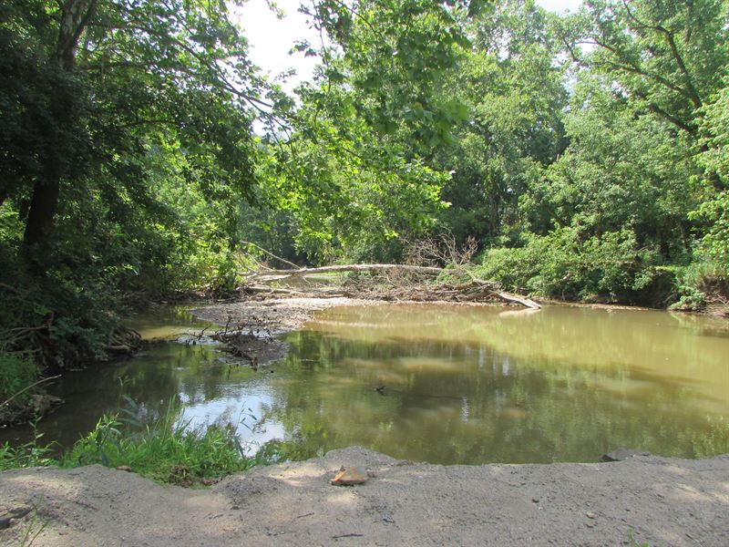 Wooded Land with Creek Access : Troy : Gilmer County : West Virginia