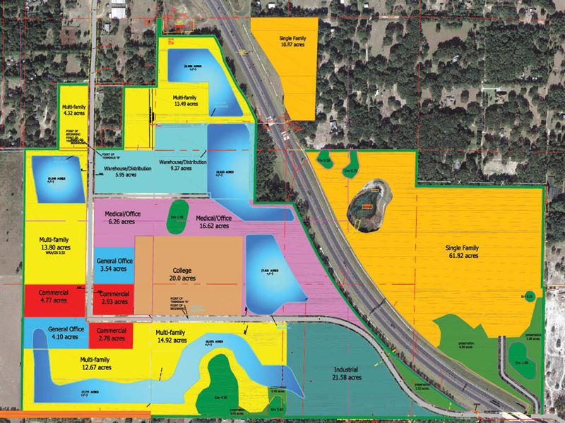 Commercial & Residential Land : Mount Dora : Lake County : Florida