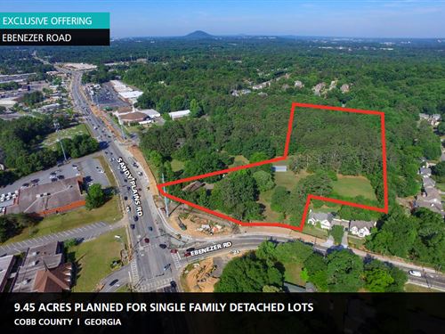 9.45 Acres Ebenezer Road : Marietta : Cobb County : Georgia