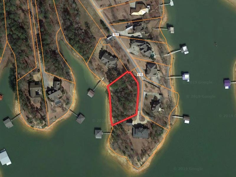 Lot on Lewis Smith Lake : Crane Hill : Cullman County : Alabama