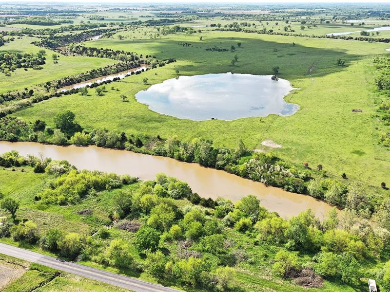 Sprawling Cattle Ground Over 70 : Amoret : Bates County : Missouri