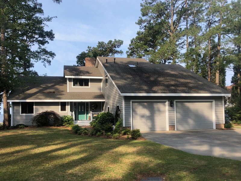 Waterfront Home On Pamlico River Land for Sale in Bath, Beaufort