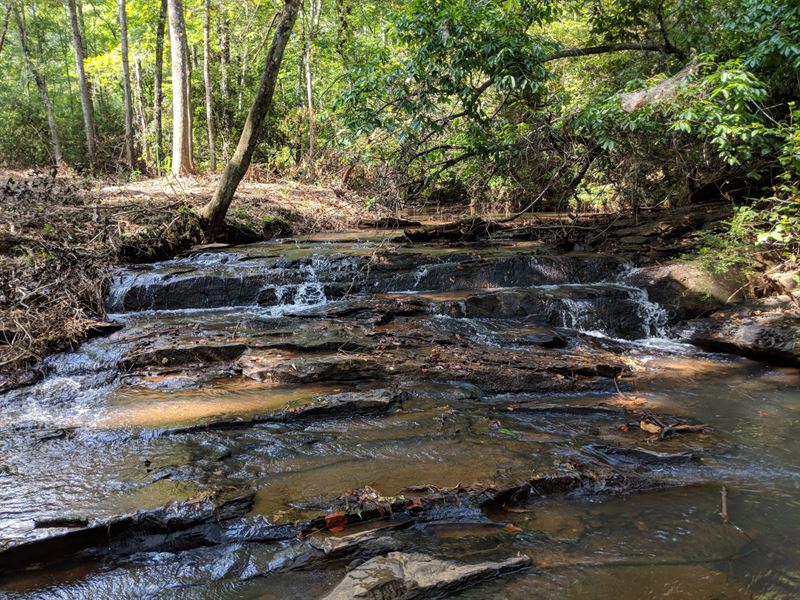 Land On Metcalf Creek : Ashland : Clay County : Alabama