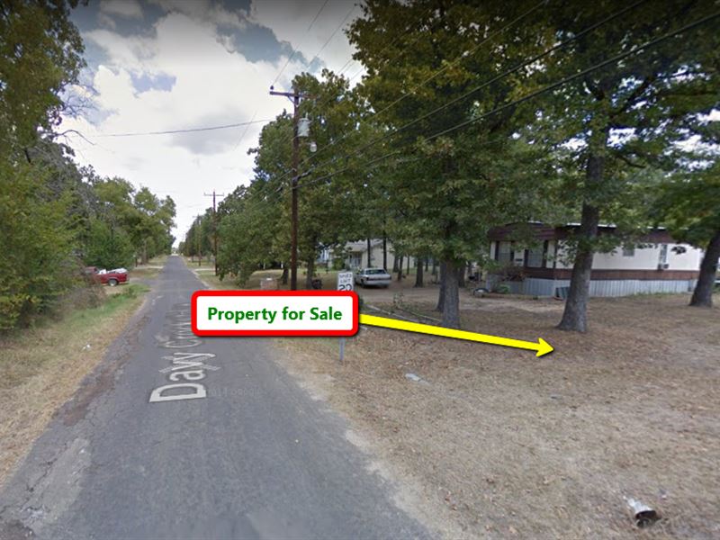 .18 Acres with No Hoa : Log Cabin : Henderson County : Texas