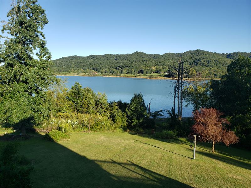Cherokee Lake Front Home With Pool Land for Sale in Bean Station