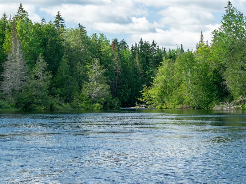Waterfront Acreage Kennebec River Land for Sale in Solon, Somerset