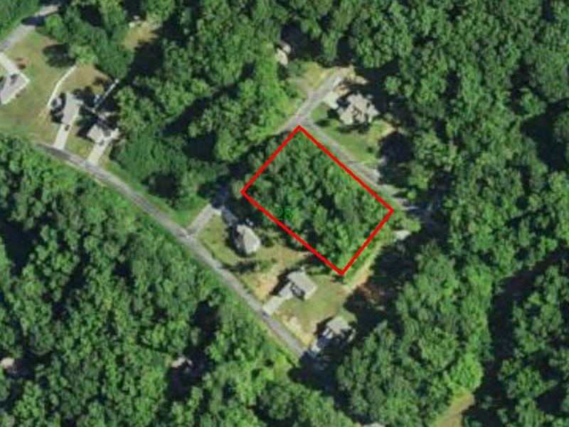 Wooded Lots, Hickory Circle : Alexander City : Tallapoosa County : Alabama