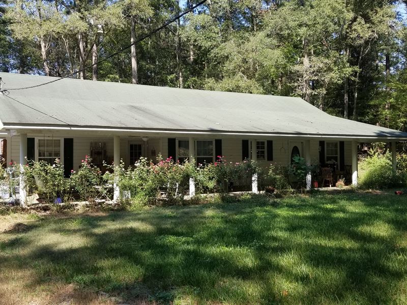 West Ouachita Home 20 Acres, Pond Land for Sale in Columbia, Ouachita