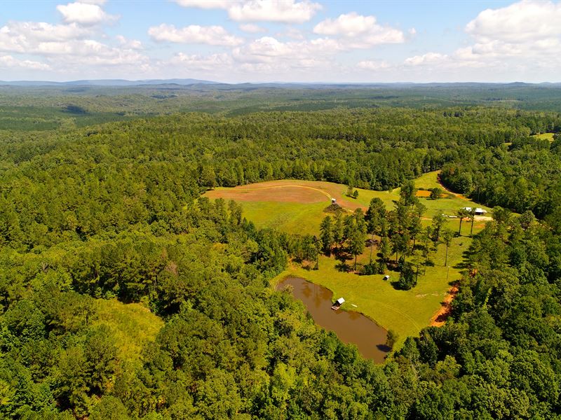 Hwy 280 And Hatchet Creek + Cabin Land for Sale in Goodwater, Coosa