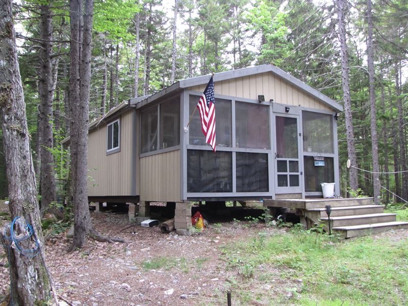 Solar Powered Camp Washington : Wesley : Washington County : Maine