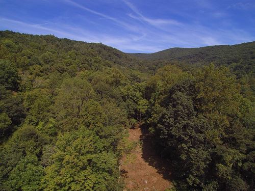 Long Range South Facing Views : Independence : Grayson County : Virginia