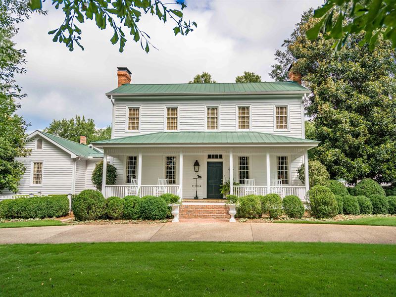 The Samuel Hanson House, Circa 1816 : Madison : Morgan County : Georgia